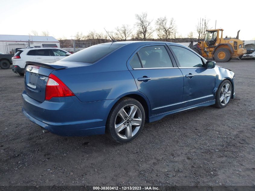 2010 Ford Fusion Sport VIN: 3FAHP0KC6AR359947 Lot: 38303412