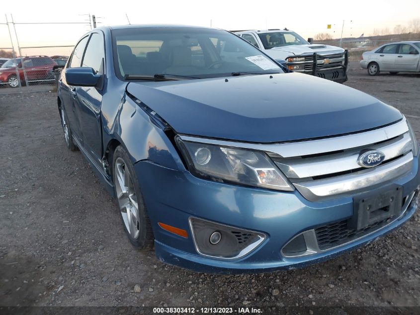 2010 Ford Fusion Sport VIN: 3FAHP0KC6AR359947 Lot: 38303412