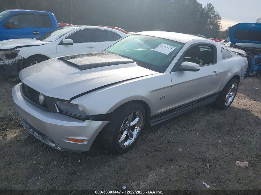 2010 Ford Mustang Gt Premium VIN: 1ZVBP8CH5A5118891 Lot: 38303447