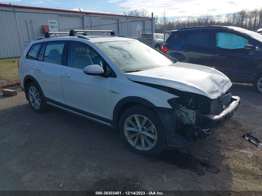 2017 Volkswagen Golf Alltrack Tsi S/Tsi Se/Tsi Sel VIN: 3VWH17AU0HM540660 Lot: 38303451