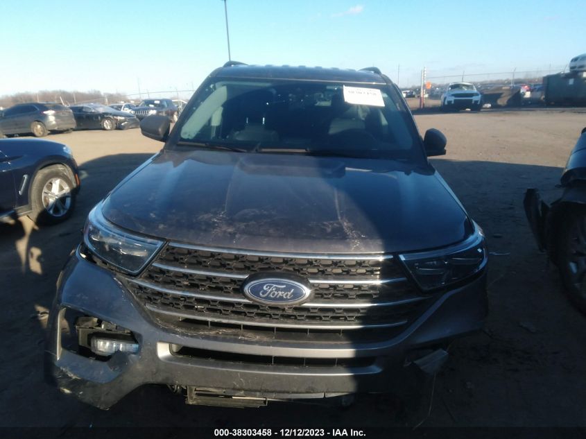 2022 Ford Explorer Xlt VIN: 1FMSK8DH0NGA85689 Lot: 38303458