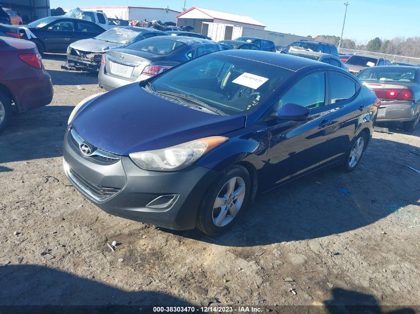 2013 Hyundai Elantra Gls VIN: 5NPDH4AE6DH236057 Lot: 38303470