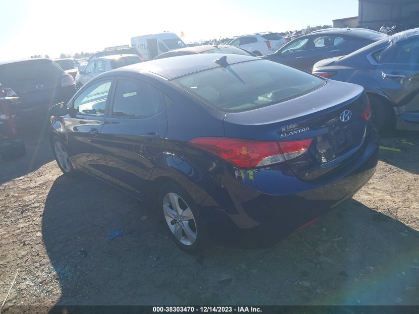 2013 Hyundai Elantra Gls VIN: 5NPDH4AE6DH236057 Lot: 38303470