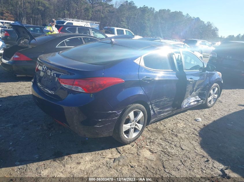 2013 Hyundai Elantra Gls VIN: 5NPDH4AE6DH236057 Lot: 38303470