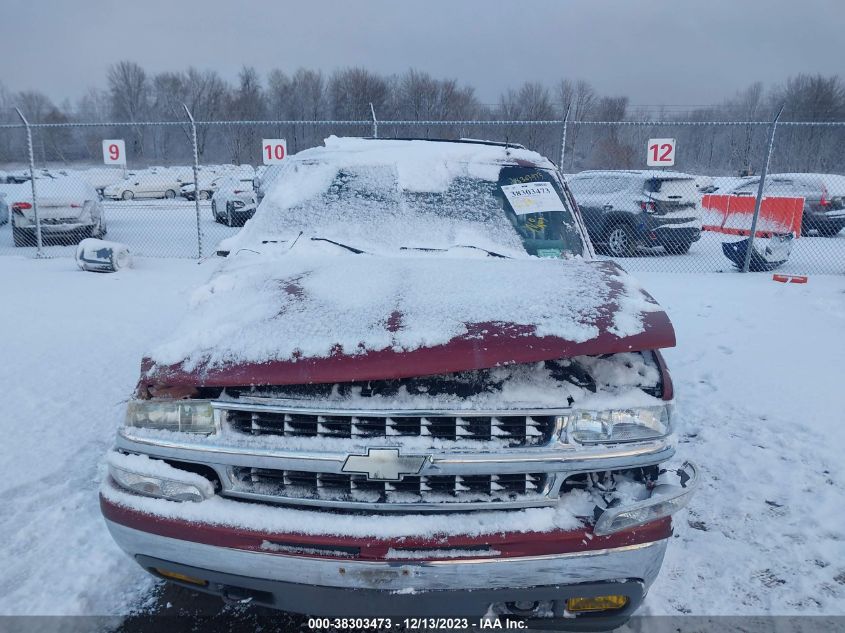 2002 Chevrolet Suburban Lt VIN: 1GNFK16Z02J321489 Lot: 38303473