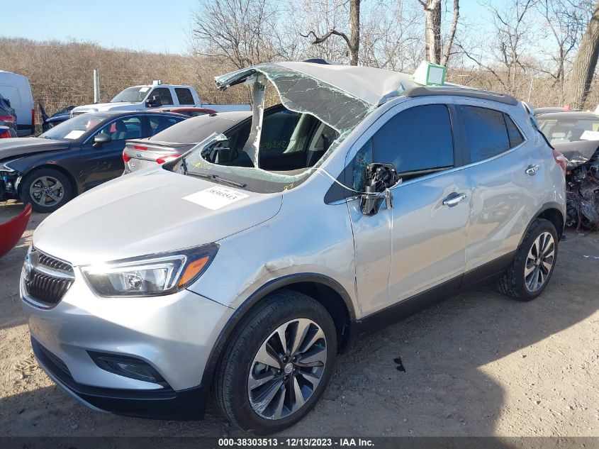 2017 Buick Encore Preferred Ii VIN: KL4CJFSB7HB014368 Lot: 38303513