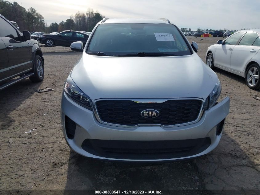 2019 Kia Sorento 2.4L Lx VIN: 5XYPG4A3XKG592675 Lot: 38303547