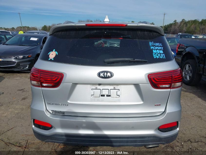 5XYPG4A3XKG592675 2019 Kia Sorento 2.4L Lx