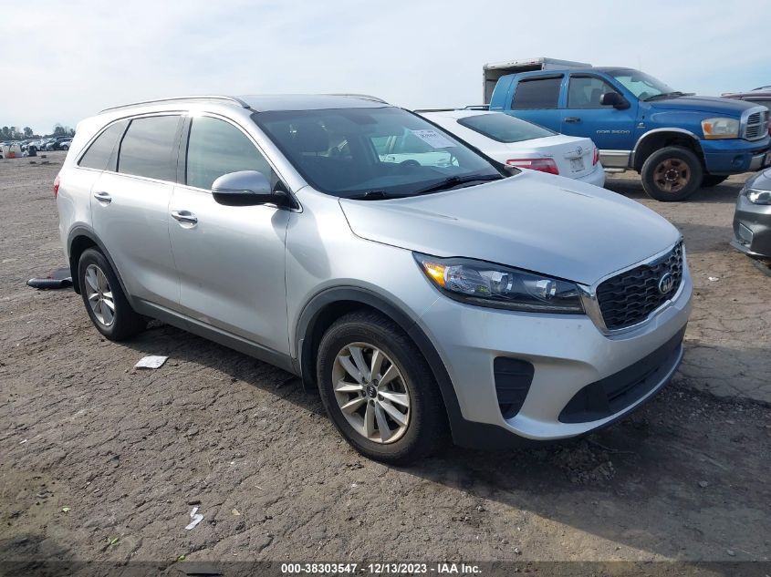 2019 Kia Sorento 2.4L Lx VIN: 5XYPG4A3XKG592675 Lot: 38303547