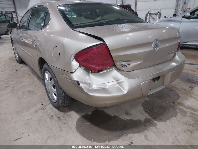 2005 Buick Lacrosse Cx VIN: 2G4WC532351326247 Lot: 38303566