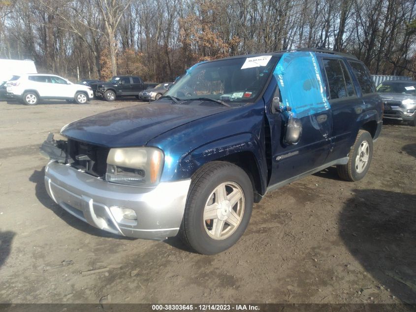 2003 Chevrolet Trailblazer Lt VIN: 1GNDT13S432338352 Lot: 38303645