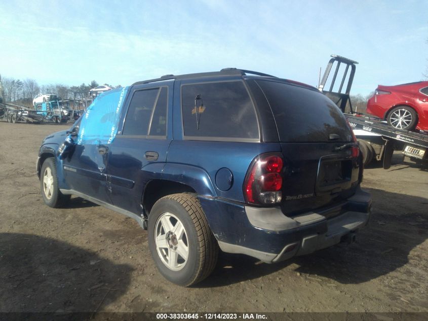 2003 Chevrolet Trailblazer Lt VIN: 1GNDT13S432338352 Lot: 38303645