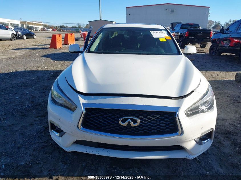 2018 Infiniti Q50 3.0T Luxe VIN: JN1EV7AP5JM350135 Lot: 38303978