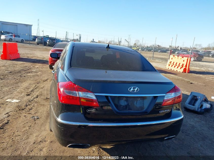 2014 Hyundai Genesis 3.8 VIN: KMHGC4DDXEU259651 Lot: 38304016