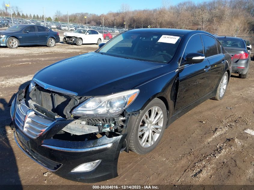 2014 Hyundai Genesis 3.8 VIN: KMHGC4DDXEU259651 Lot: 38304016