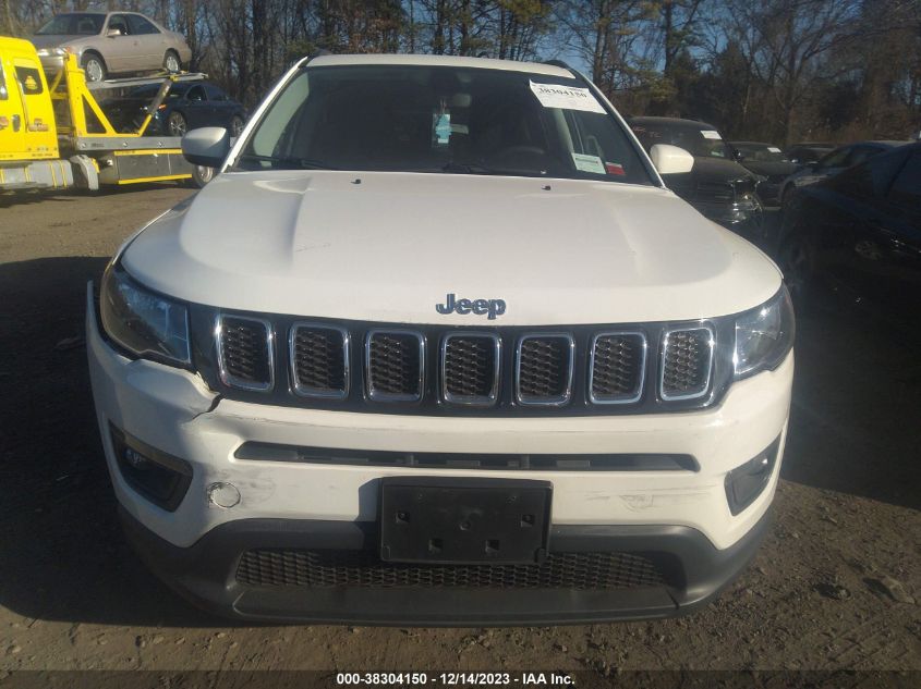 2021 Jeep Compass Latitude 4X4 VIN: 3C4NJDBB5MT537965 Lot: 38304150