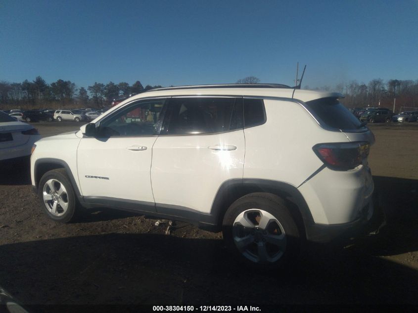 2021 Jeep Compass Latitude 4X4 VIN: 3C4NJDBB5MT537965 Lot: 38304150