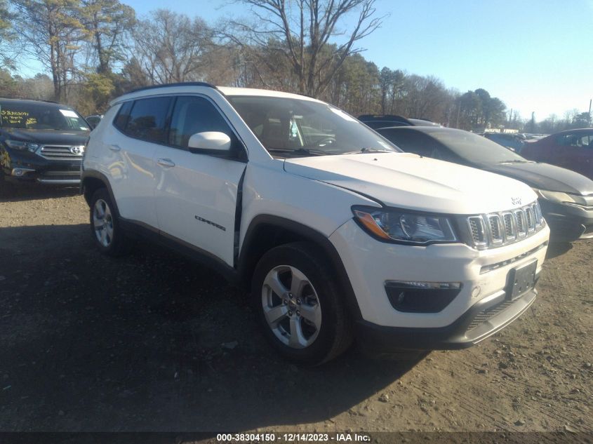 2021 Jeep Compass Latitude 4X4 VIN: 3C4NJDBB5MT537965 Lot: 38304150