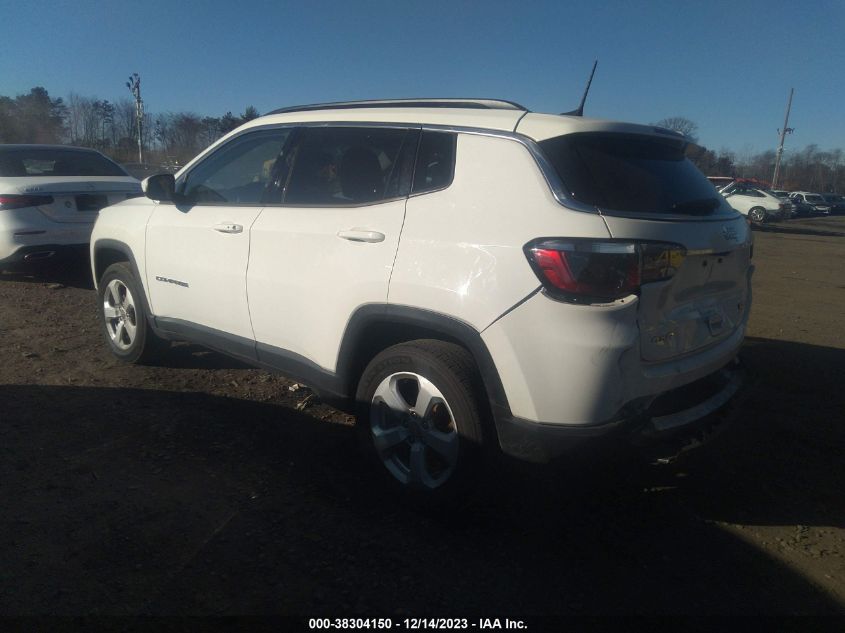 2021 Jeep Compass Latitude 4X4 VIN: 3C4NJDBB5MT537965 Lot: 38304150