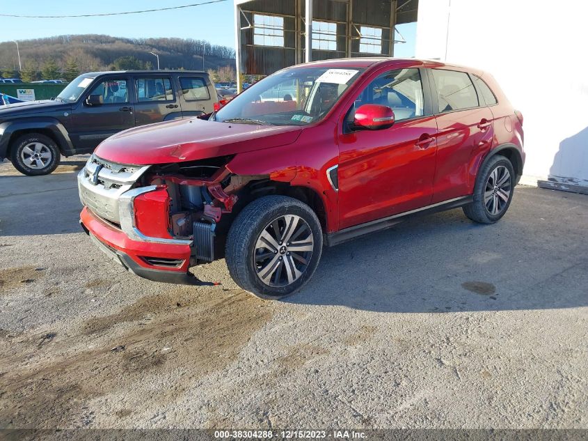 2022 Mitsubishi Outlander Sport Be/Es/Le/Se/Se Special Edition VIN: JA4ARUAU9NU006876 Lot: 38304288