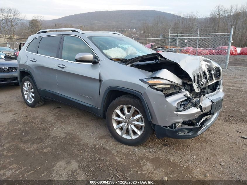 2016 Jeep Cherokee Limited VIN: 1C4PJMDS5GW203875 Lot: 38304296