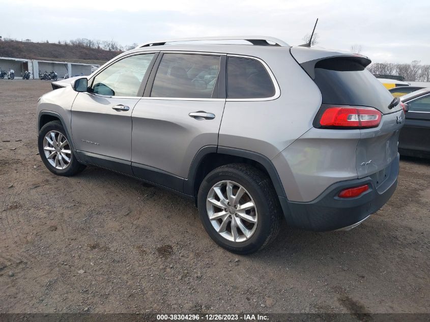 2016 Jeep Cherokee Limited VIN: 1C4PJMDS5GW203875 Lot: 38304296