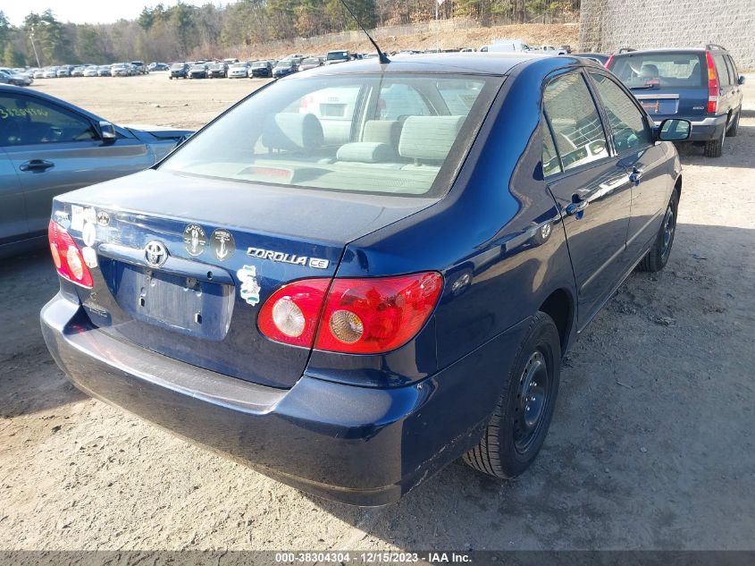 2007 Toyota Corolla Ce VIN: JTDBR32E070123915 Lot: 38304304