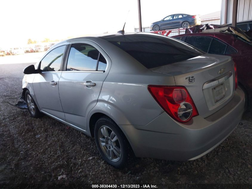 2013 Chevrolet Sonic Lt Auto VIN: 1G1JC5SH3D4170839 Lot: 38304430