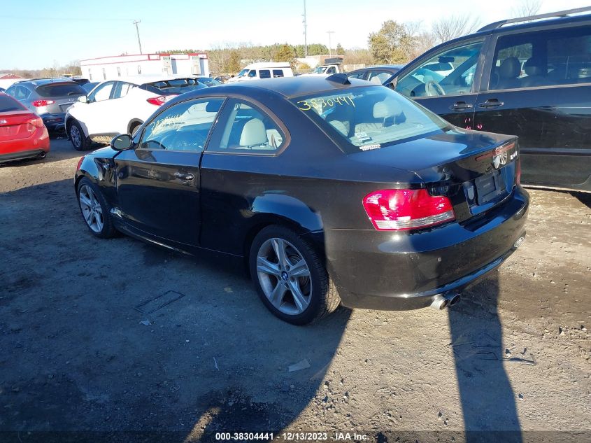 2008 BMW 128I VIN: WBAUP73528VF08059 Lot: 38304441