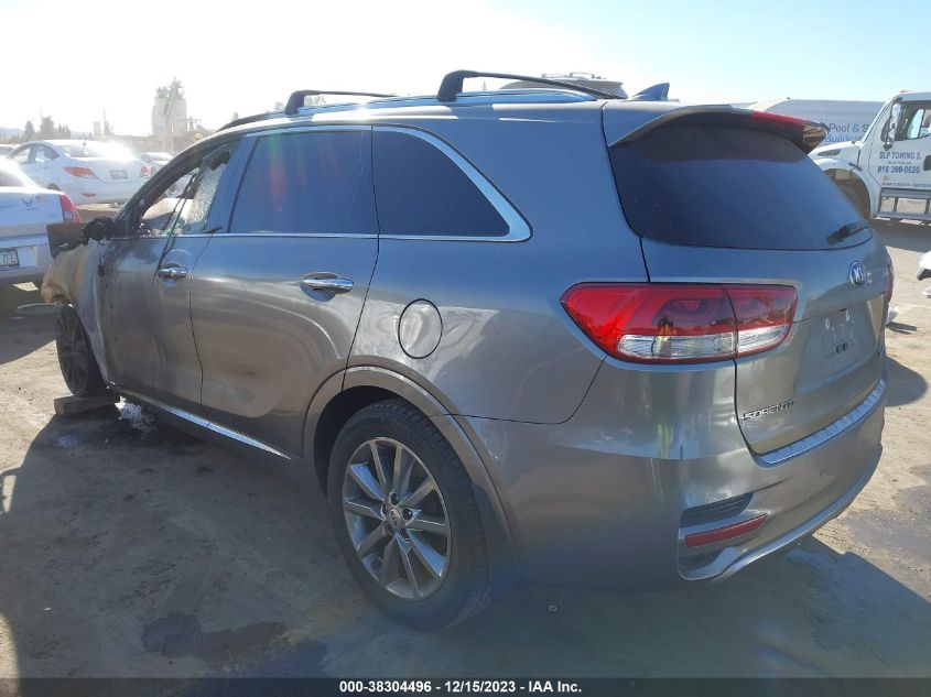 2018 Kia Sorento 3.3L Sxl VIN: 5XYPKDA52JG369240 Lot: 38304496