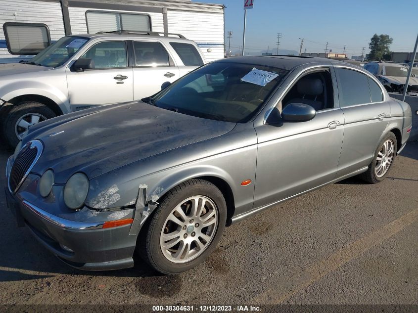 2003 Jaguar S-Type 4.2L V8 A6 VIN: SAJEA01U03HM71139 Lot: 38304631