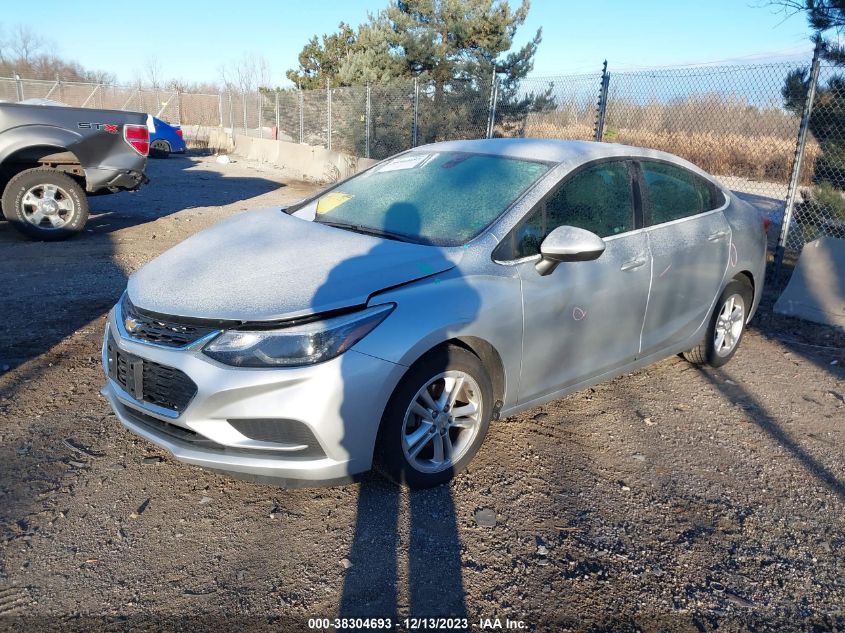 2018 Chevrolet Cruze Lt Auto VIN: 1G1BE5SMXJ7167555 Lot: 38304693