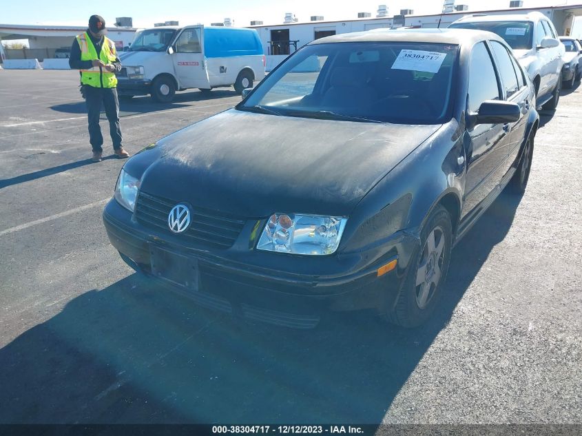 2002 Volkswagen Jetta Gls VIN: 3VWSP69M72M109372 Lot: 38304717