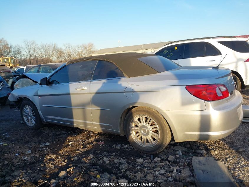 2008 Chrysler Sebring Touring VIN: 1C3LC55R78N249634 Lot: 38304780