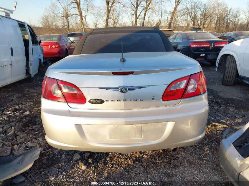 2008 Chrysler Sebring Touring VIN: 1C3LC55R78N249634 Lot: 38304780