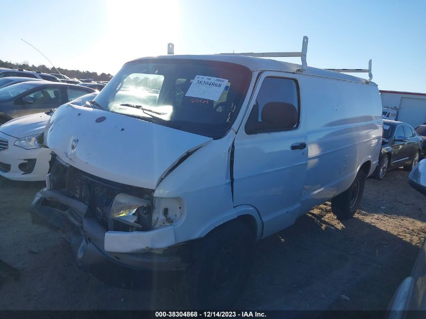 2002 Dodge Ram Van Conversion VIN: 2B7KB31Y72K135468 Lot: 38304868