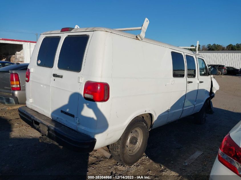 2002 Dodge Ram Van Conversion VIN: 2B7KB31Y72K135468 Lot: 38304868