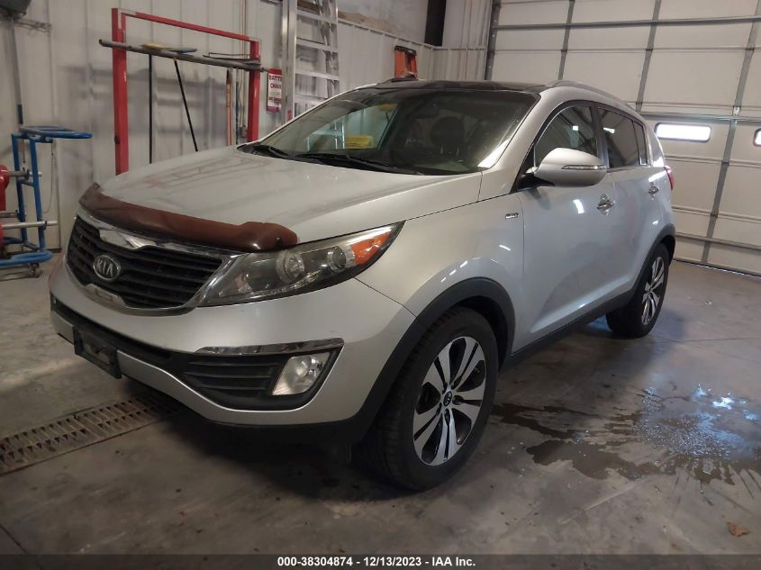 2011 Kia Sportage Ex VIN: KNDPCCA25B7080185 Lot: 38304874