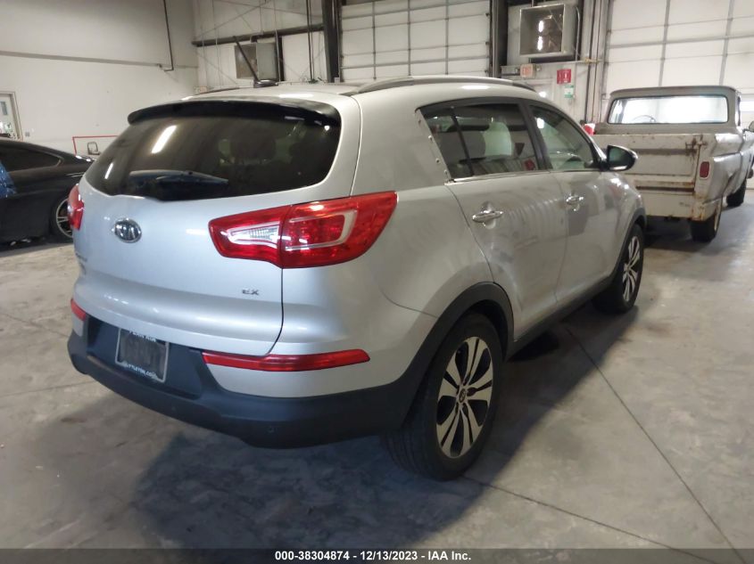 2011 Kia Sportage Ex VIN: KNDPCCA25B7080185 Lot: 38304874