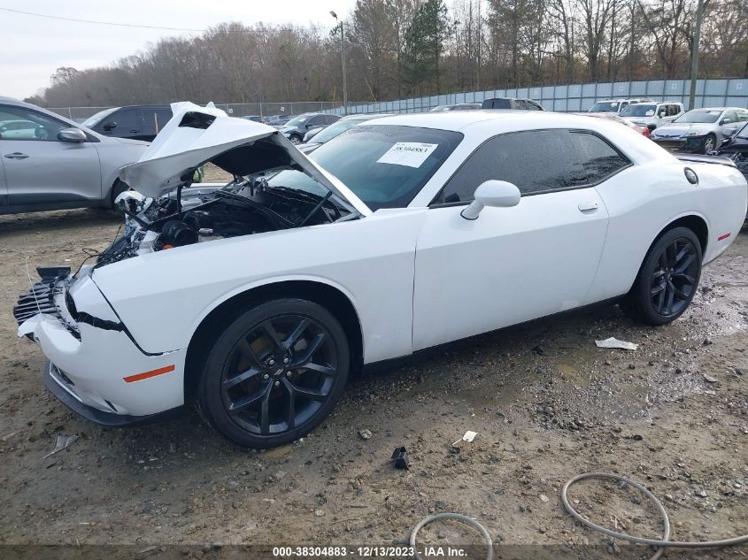 2022 Dodge Challenger Sxt VIN: 2C3CDZAG6NH128381 Lot: 38304883