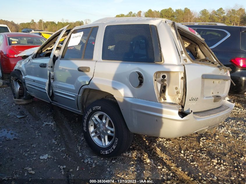 2004 Jeep Grand Cherokee Laredo VIN: 1J4GW48N14C261592 Lot: 38304974