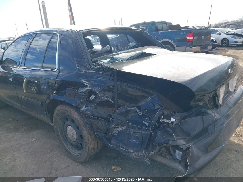 2009 Ford Crown Victoria Police Interceptor VIN: 2FAHP71V69X147154 Lot: 38305018