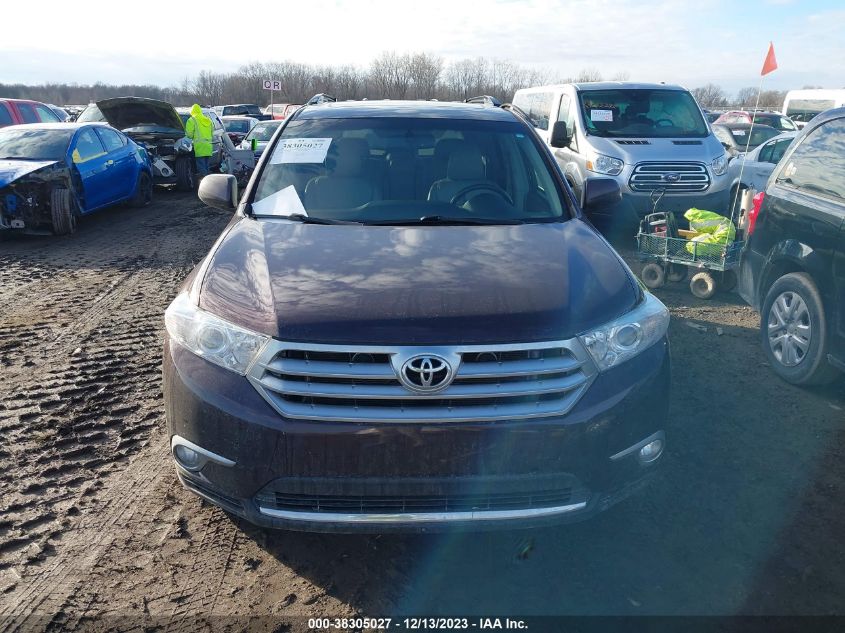 2012 Toyota Highlander Se V6 VIN: 5TDBK3EH0CS099388 Lot: 38305027