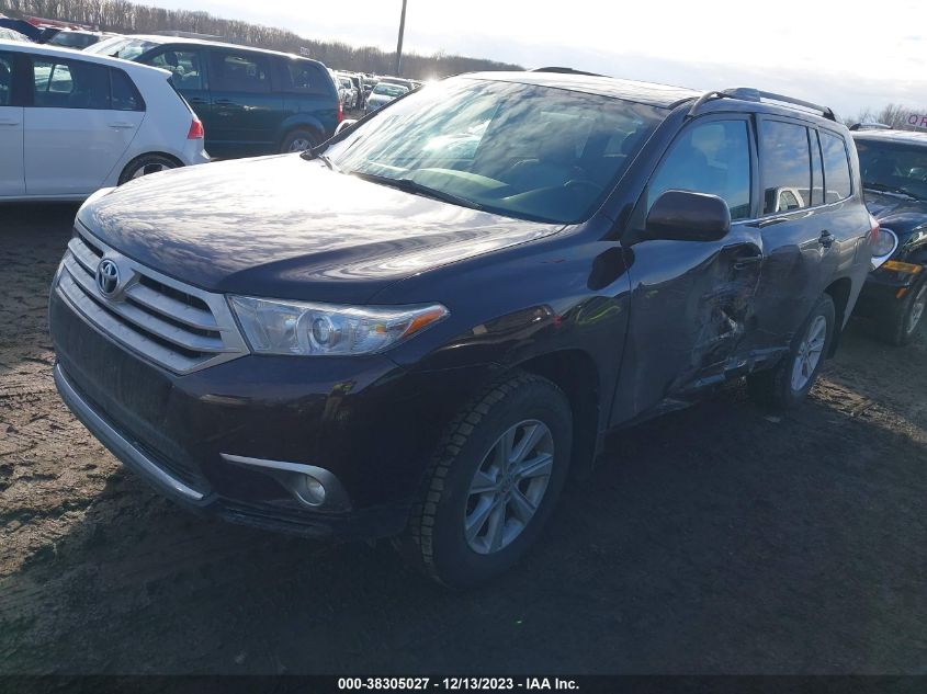 2012 Toyota Highlander Se V6 VIN: 5TDBK3EH0CS099388 Lot: 38305027