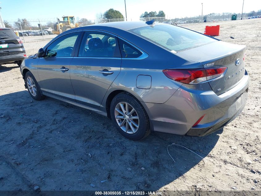 2019 Hyundai Sonata Se VIN: 5NPE24AF6KH743584 Lot: 38305035