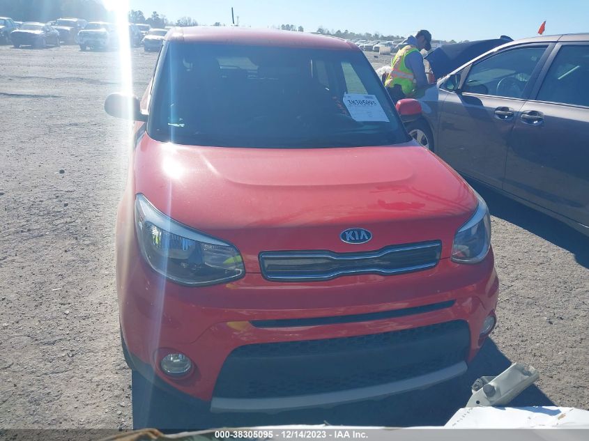 2019 Kia Soul + VIN: KNDJP3A54K7671516 Lot: 38305095