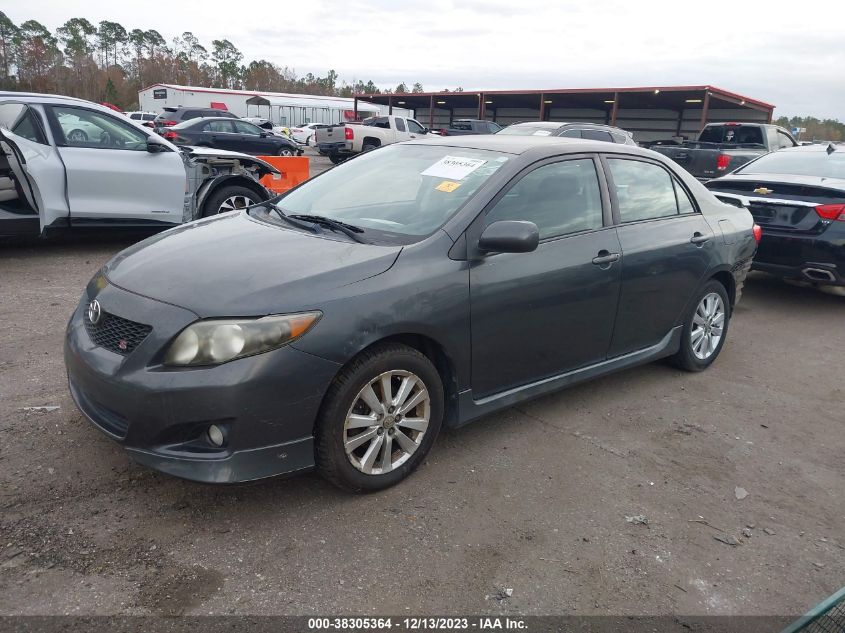 2010 Toyota Corolla S VIN: 1NXBU4EE9AZ361922 Lot: 38305364