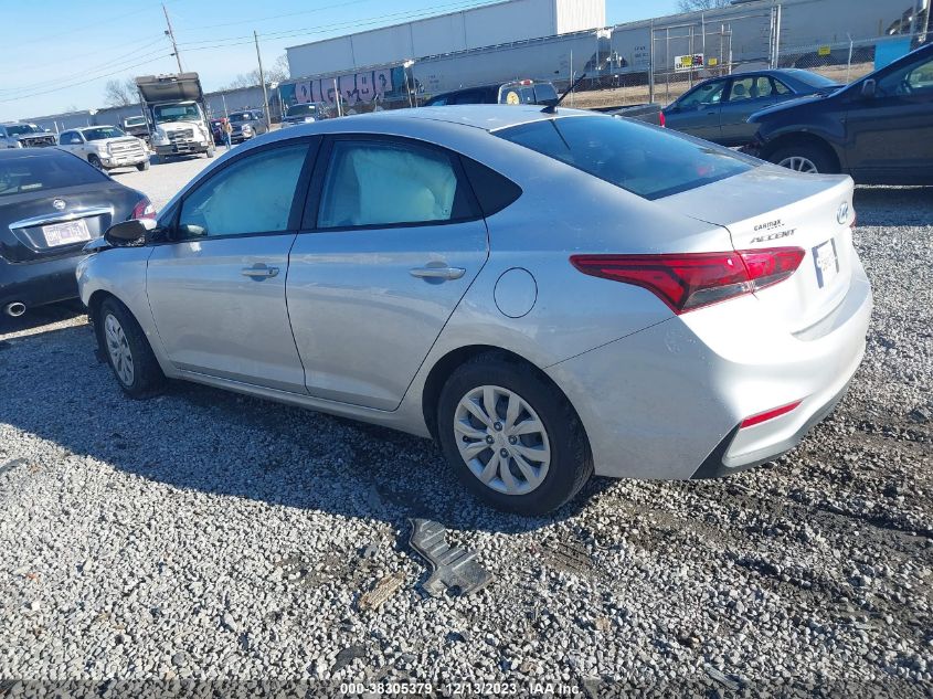 2021 Hyundai Accent Se VIN: 3KPC24A62ME140467 Lot: 38305379