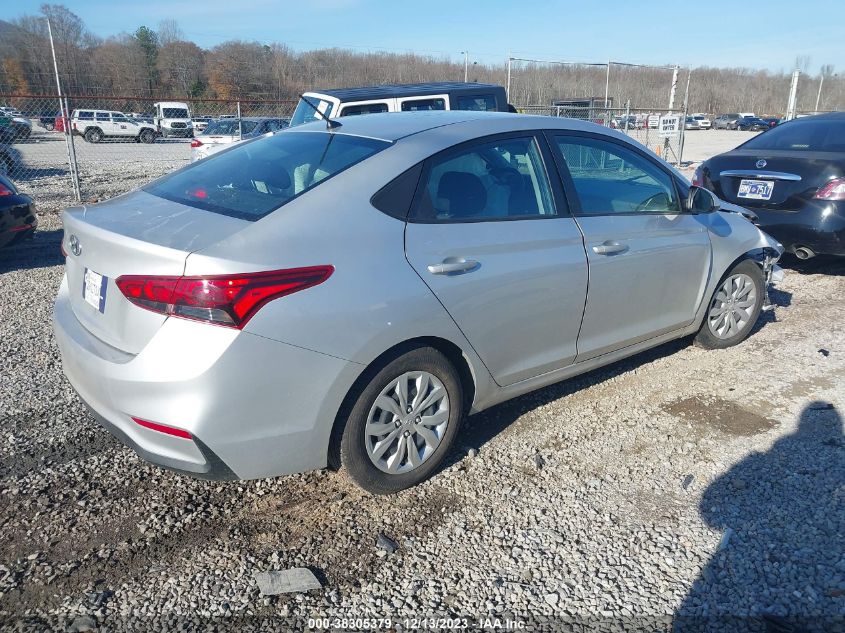 2021 Hyundai Accent Se VIN: 3KPC24A62ME140467 Lot: 38305379