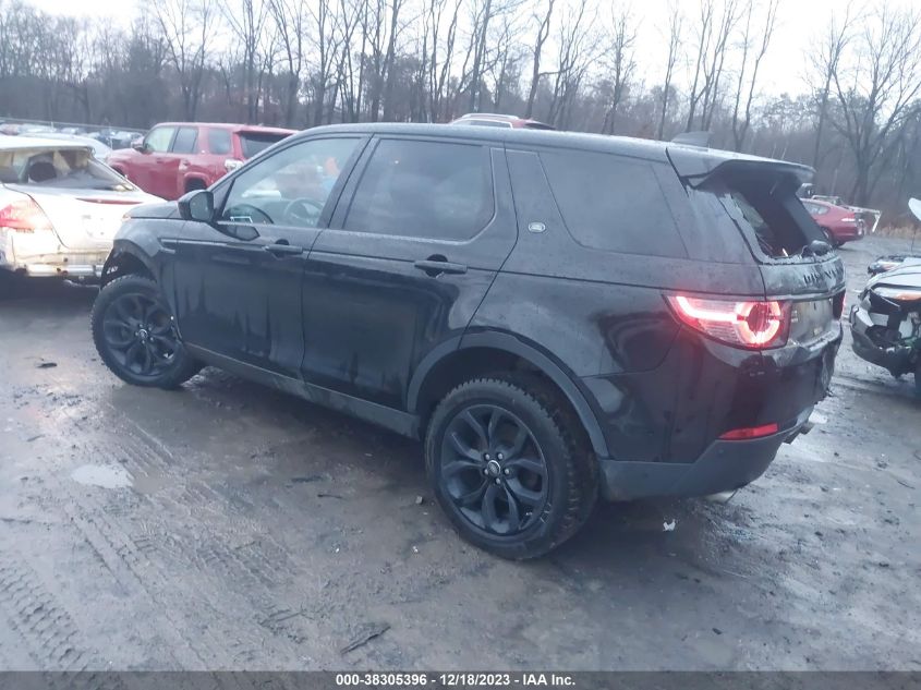 2019 Land Rover Discovery Sport Hse/Landmark Edition VIN: SALCR2FX2KH793351 Lot: 38305396